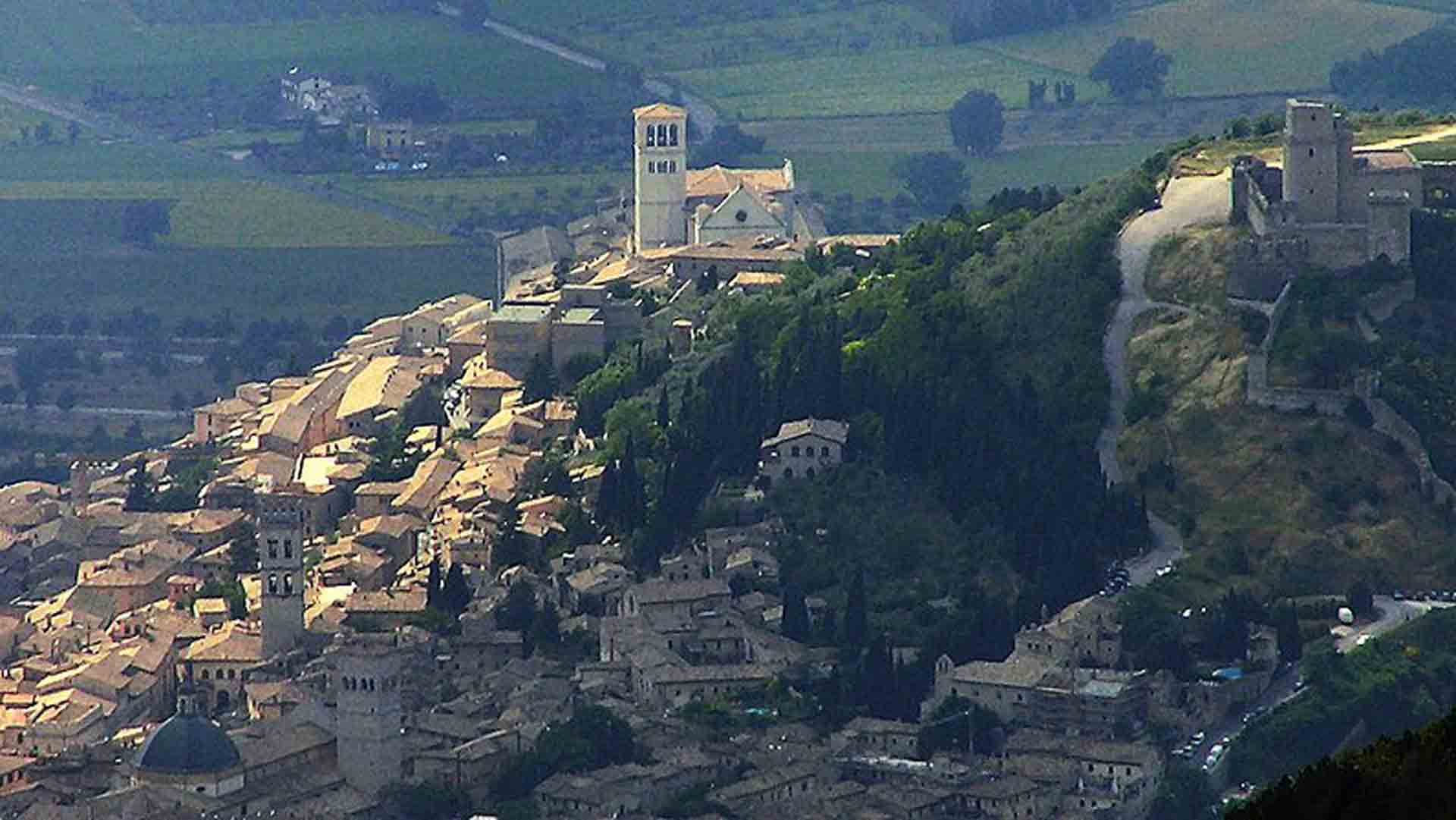 Assisi (Stadt in Italien) Panorama